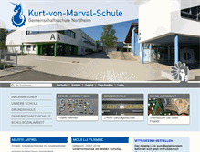 Tablet Screenshot of kvm-schule.de